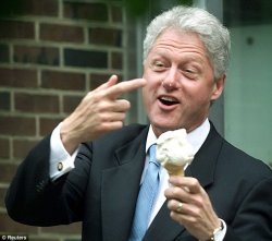 Bill Clinton Ice Cream Meme Template