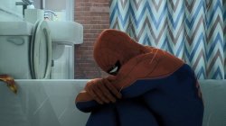Spiderman depressed Meme Template