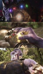 Thanos- Before/After Meme Template