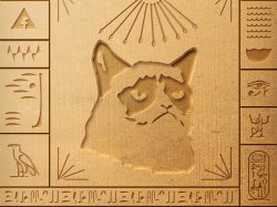 Grumpy Cat Egypt Meme Template