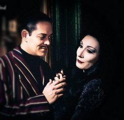 Morticia and Gomez Meme Template