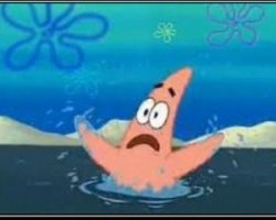 Patrick star drowning Meme Template