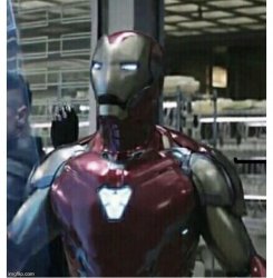 Surprised Iron Man Meme Template