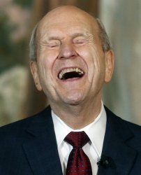 Russell Nelson laughing Meme Template