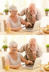 Hide The Pain Harold and Wife Meme Template