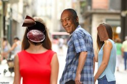 Cosby Drugs Over Pudding Pops Meme Template