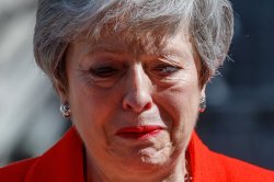 Theresa May Crying Meme Template