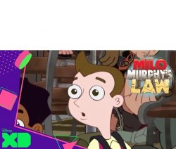 Surprised Milo Murphy Meme Template