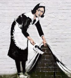 bansky clean Meme Template