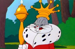 King Bugs Bunny Meme Template