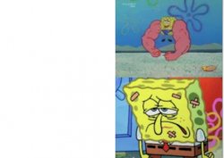 Spongebob drake like format Meme Template