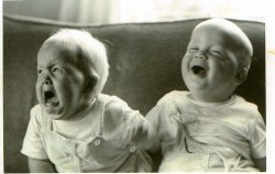baby laughing baby crying Meme Template
