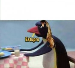 Pinguim Meme Template