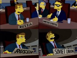 Simpsons Soviet Union Meme Template