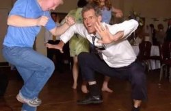 Old man dancing Meme Template
