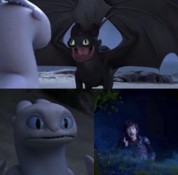 How to raise a dragon new format Meme Template