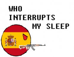 Who interrupts my sleep Meme Template