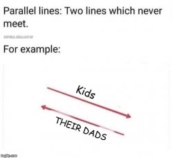 Parallel Lines That Will Never Meet Sex Marriage Meme Template