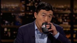 Andrew Yang drinking tea Meme Template