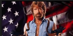 Patriotic as Chuck Norris Meme Template