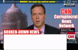CNN Corruptocrat News Network Meme Template