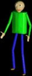 baldi noob dance Meme Template