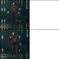 Keanu Reeves Format Meme Template
