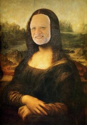 Hide The Pain Harold Mona Lisa Meme Template