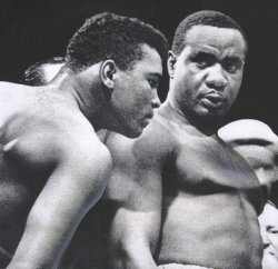 Muhammad Ali and Sonny Liston Meme Template