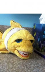 Creepy fish with teeth Meme Template