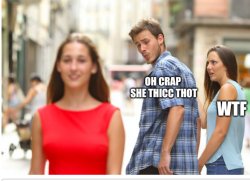 THICC Thot by WierdGuy125 Meme Template