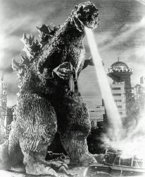 Old Godzilla Meme Template