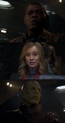 Captain Marvel Meme Template