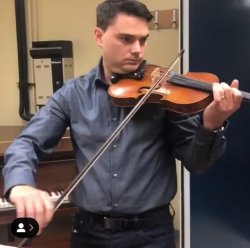 Ben Shapiro violin Meme Template