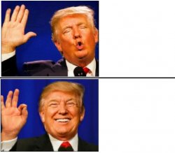 Trump No Yes Meme Template