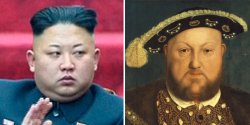 Henry VIII and Kim Yong Un Meme Template