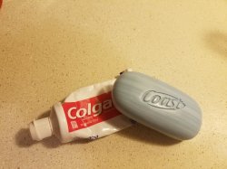 Soap and Toothpaste Meme Template