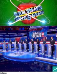 Debating Democrats Meme Template