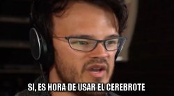 hora de usar el cerebrote Meme Template