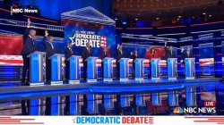 Democrat Debates Raise Hands Meme Template
