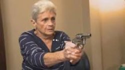 grandma with a gun Meme Template
