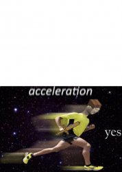 Acceleration Yes (Minecraft) Meme Template