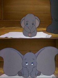 Dumbo Meme Template