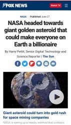 Gold in Space Meme Template