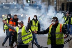 yellow vests Meme Template