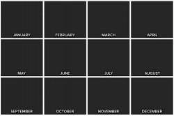 Calendar Meme Template