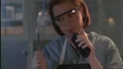 Scully performs an autopsy Meme Template