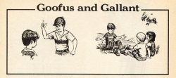 goofus and gallant 2 Meme Template
