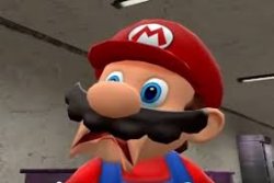 Mario Scared Face Meme Template