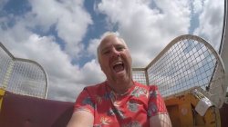 John Horsman screaming on a ride unnecessarily Meme Template